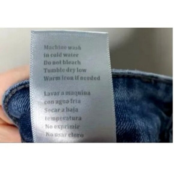 KanCan Los Angeles Womens Distressed Skinny Jeans Size 3/25 Blue Denim - Picture 5 of 7